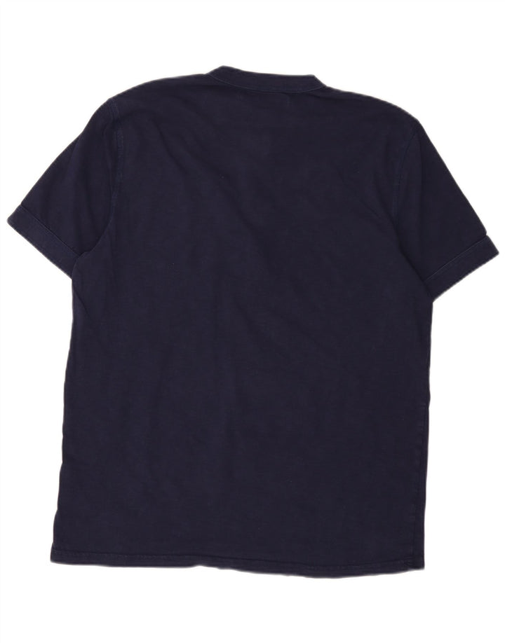 Calvin Klein Jeans Herre T-Shirt Top Stor Marineblå