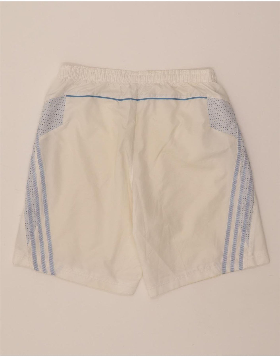 ADIDAS Mens Sport Shorts Medium  White Polyester Vintage Adidas and Second-Hand Adidas from Messina Hembry 