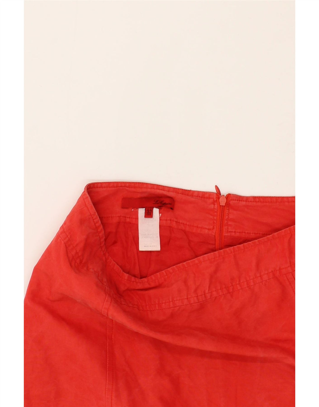 LES COPAINS Womens Midi Skirt IT 44 Medium W30 Red Vintage Les Copains and Second-Hand Les Copains from Messina Hembry 