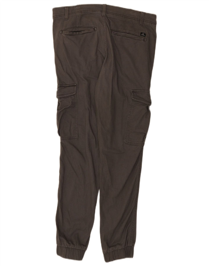Jack & Jones Herre joggers Cargo Bukser W32 L29 Grå Bomuld