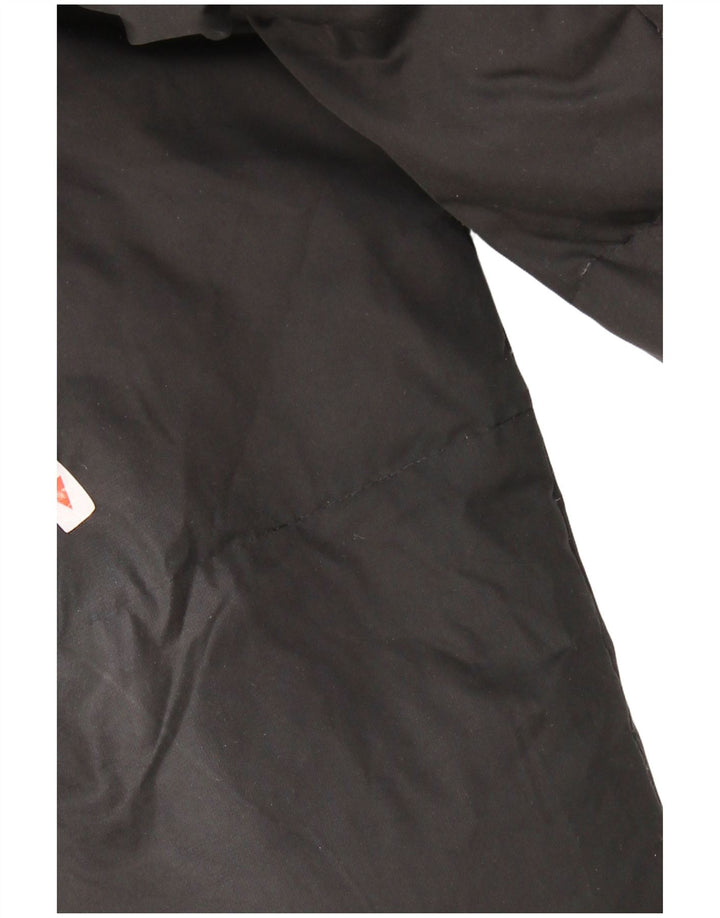 TIMBERLAND Herre hættepolstret jakke UK 38 Medium Sort Polyester