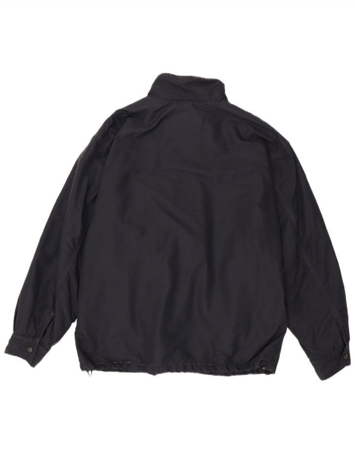 Think Pink Herre Bomber Windbreaker Jacket UK 42 XL Navy Blue