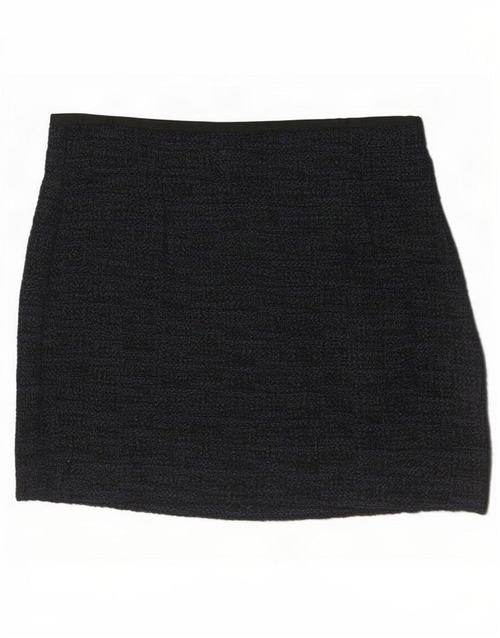 Zara Mini-nederdel til kvinder Small W26 Sort