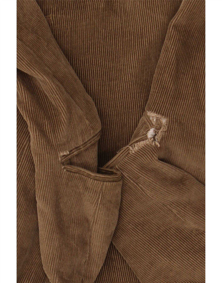 Marks & Spencer Herre 3-knaps Corduroy Blazer Jacket UK 42 Stor Brun