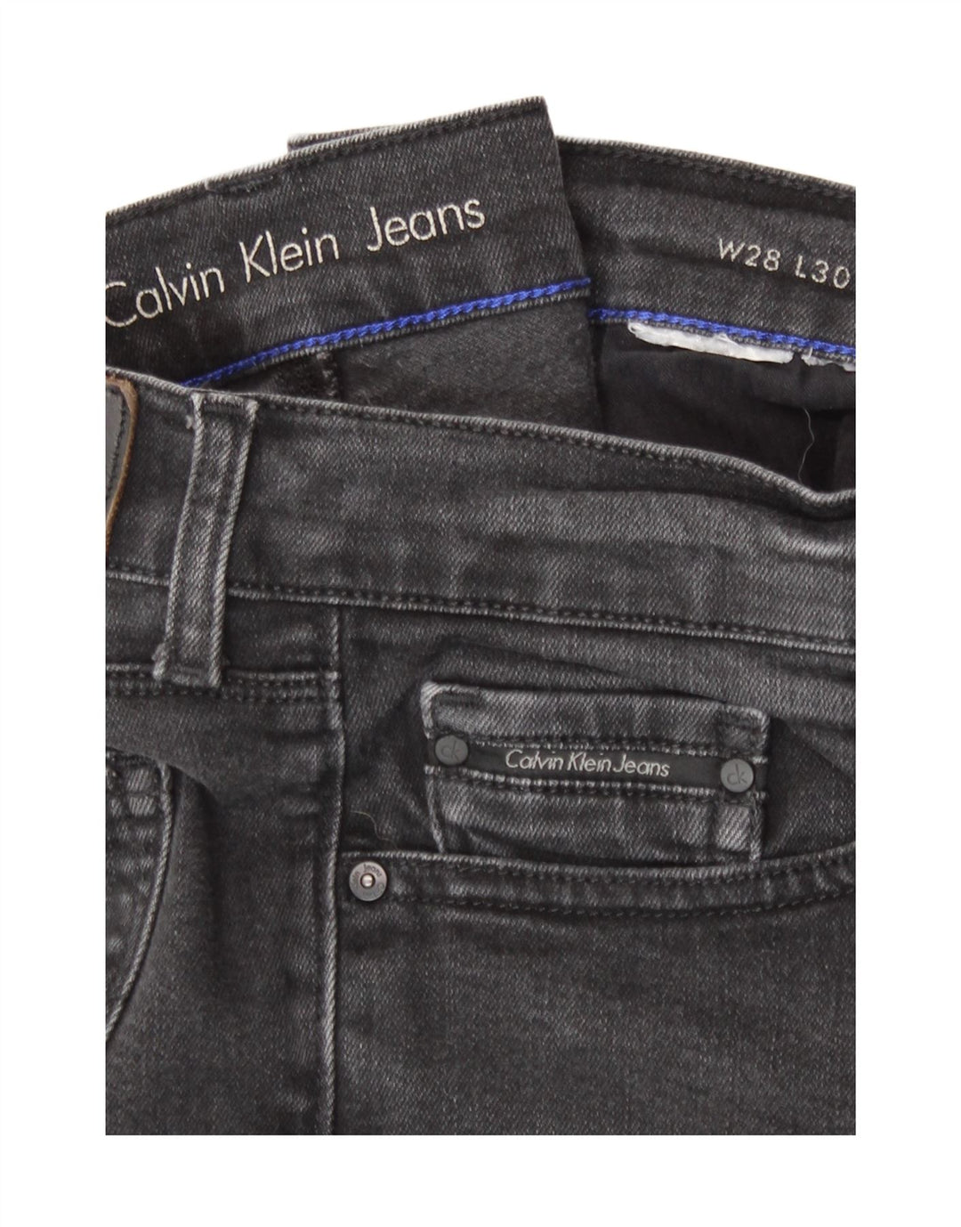 Calvin Klein Dame Skinny Jeans W28 L30 Grå