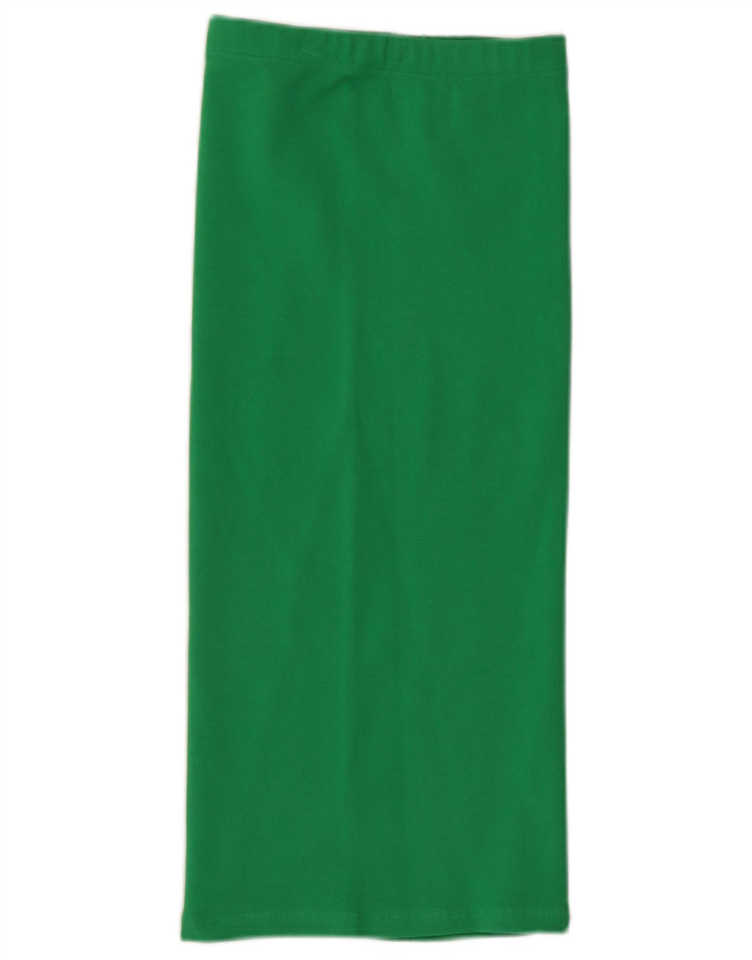 Zara Dame Midi Nederdel Medium W28 Grøn Bomuld
