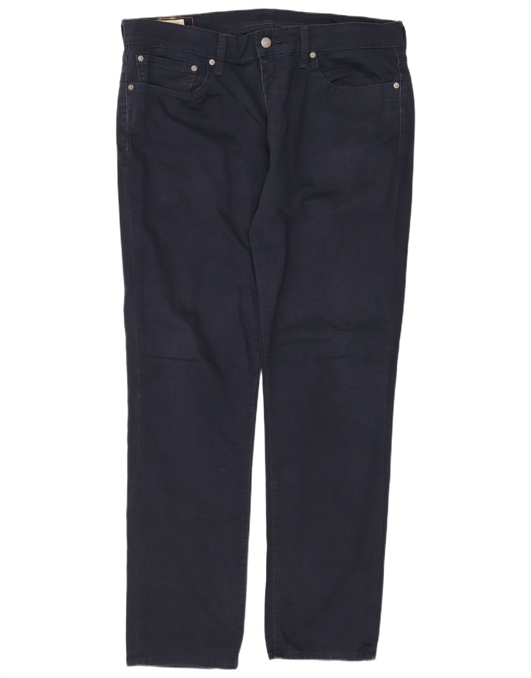 LEVI'S Herre 511 Slim Casual Bukser W36 L32 Marineblå Bomuld