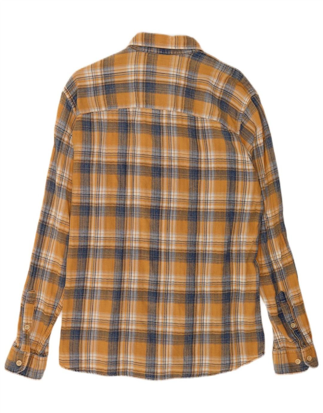 Jack & Jones Herre flannelskjorte Stor gul ternet bomuld
