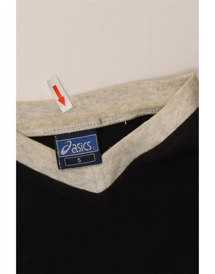 ASICS Herre T-Shirt Top Lille Sort Bomuld