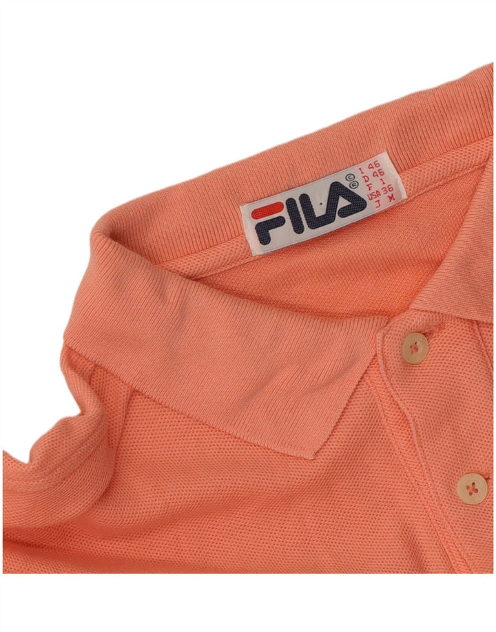 Fila Langærmet Polo Shirt til mænd IT 46 Lille Orange