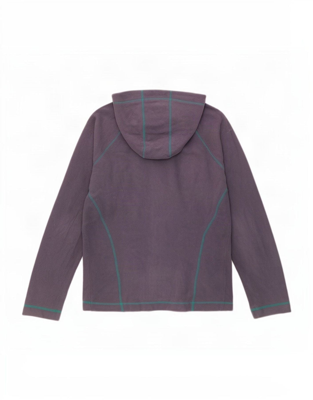 The North Face Fleecejakke med hætte til kvinder UK 14 Medium Lilla Polyester