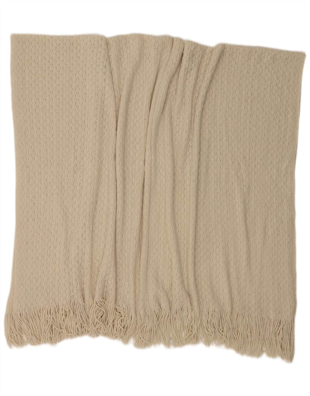 Marks & Spencer Dame Poncho Cardigan Sweater One Size Off White Akryl