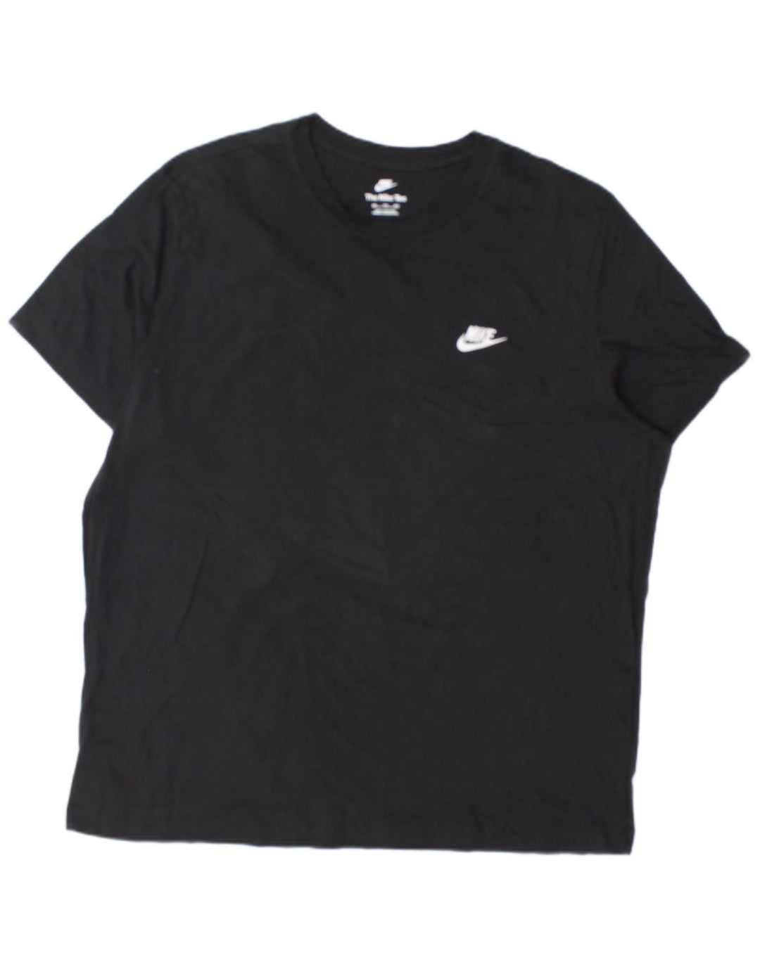 NIKE T-shirt top til mænd 2XL sort bomuld