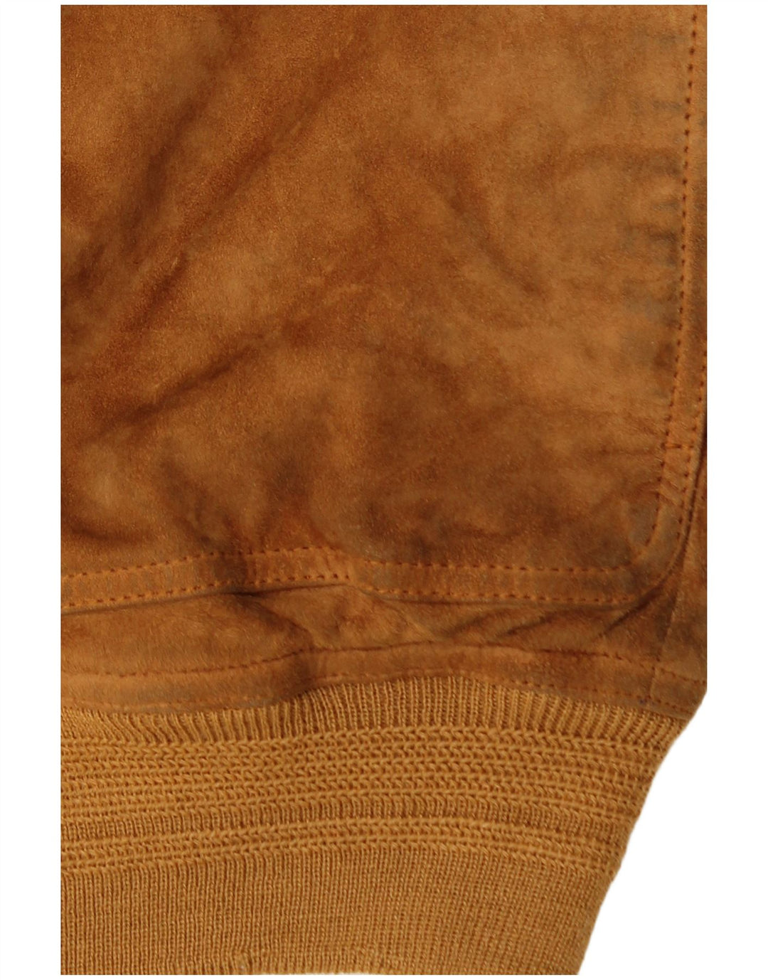 Vintage herre ruskind bomberjakke UK 40 Large Brown