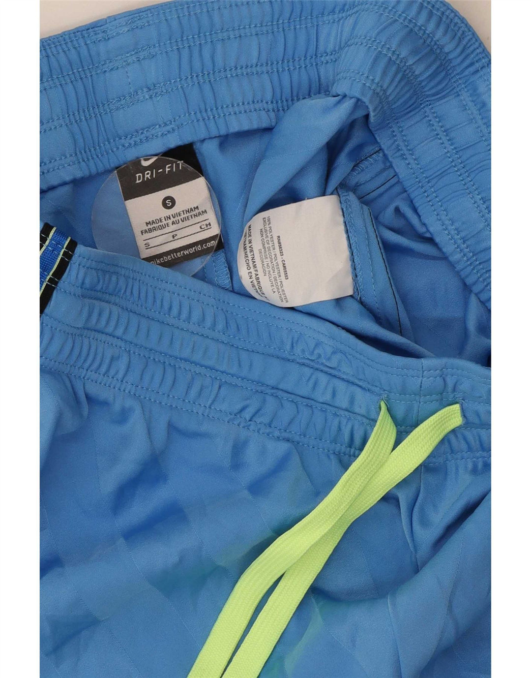 Nike Sportsshorts til mænd Små blå stribet polyester