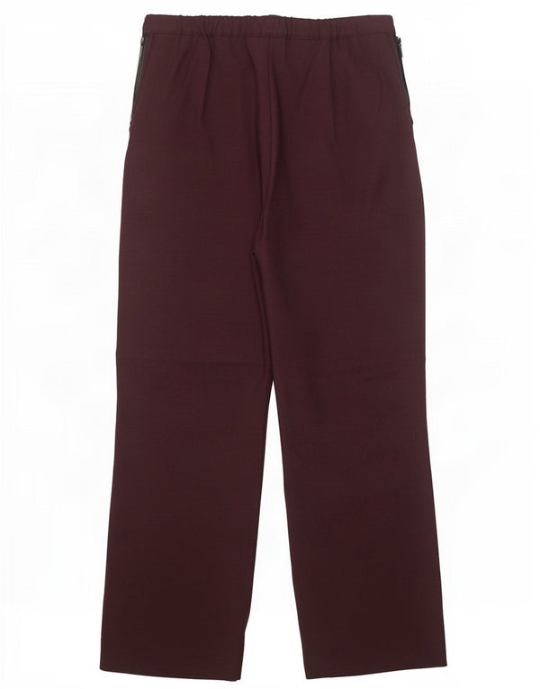 Marks & Spencer Kvinder korte fritidsbukser UK 12 Medium W30 L26 Burgundy