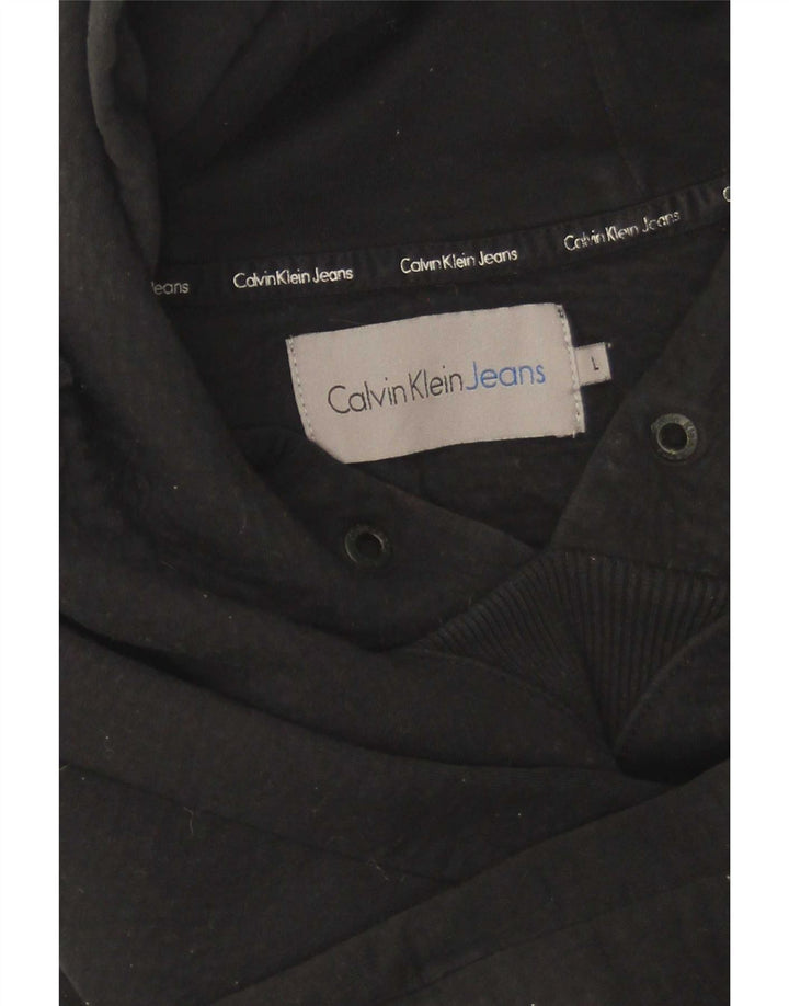 Calvin Klein Jeans Herre hættetrøje Jumper Large Sort