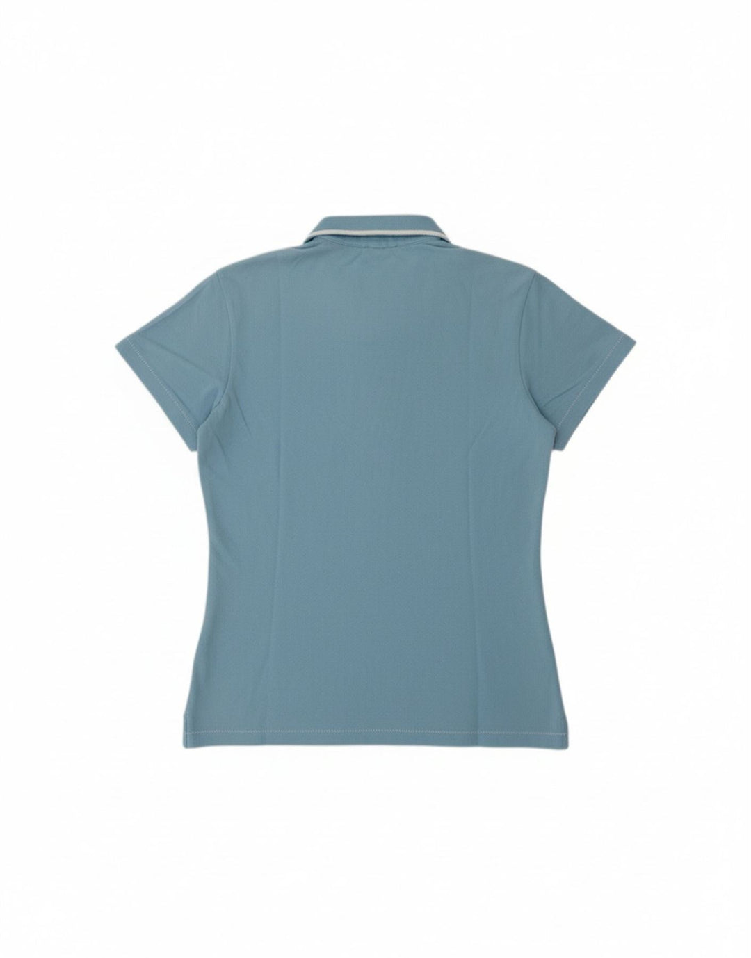 GAS Mens Polo Shirt Medium Blue Cotton