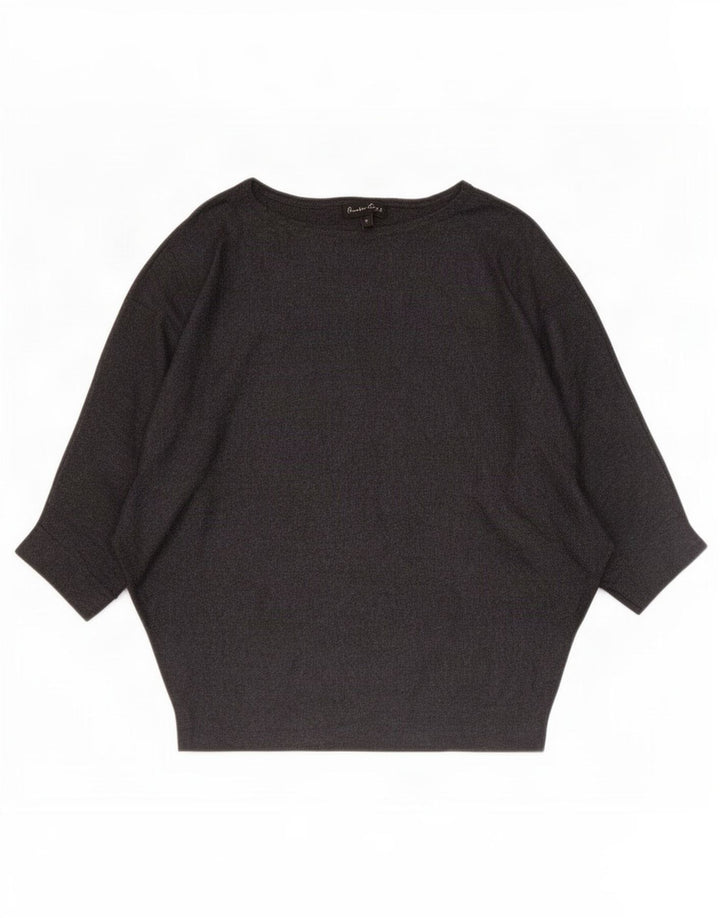 Phase Eight Womens Batwing Bluse Top UK 16 Large Grå Viscose