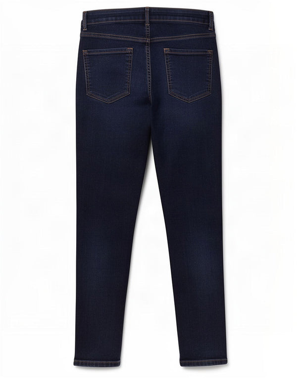 Marks & Spencer Dame The Ivy Slim Jeans UK 12 Medium W30 L27 Navy Blue