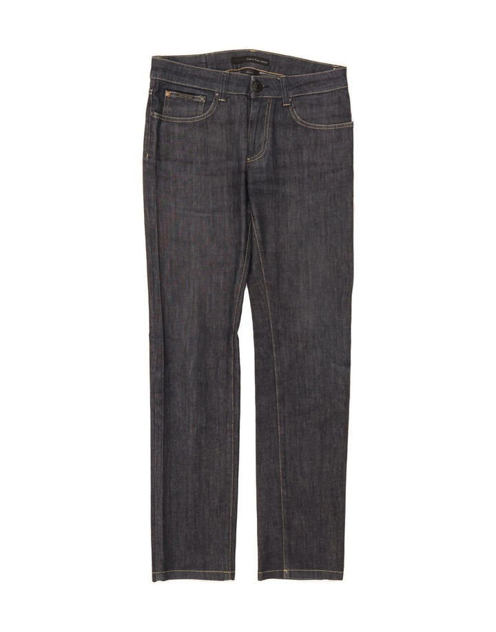 CALVIN KLEIN Womens Skinny Jeans W30 L31 Navy Blue Vintage Calvin Klein and Second-Hand Calvin Klein from Messina Hembry 