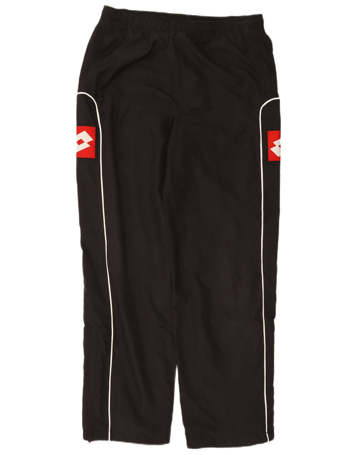 Lotto Herre grafisk træningsdragt Bukser Large Black Colourblock Polyester