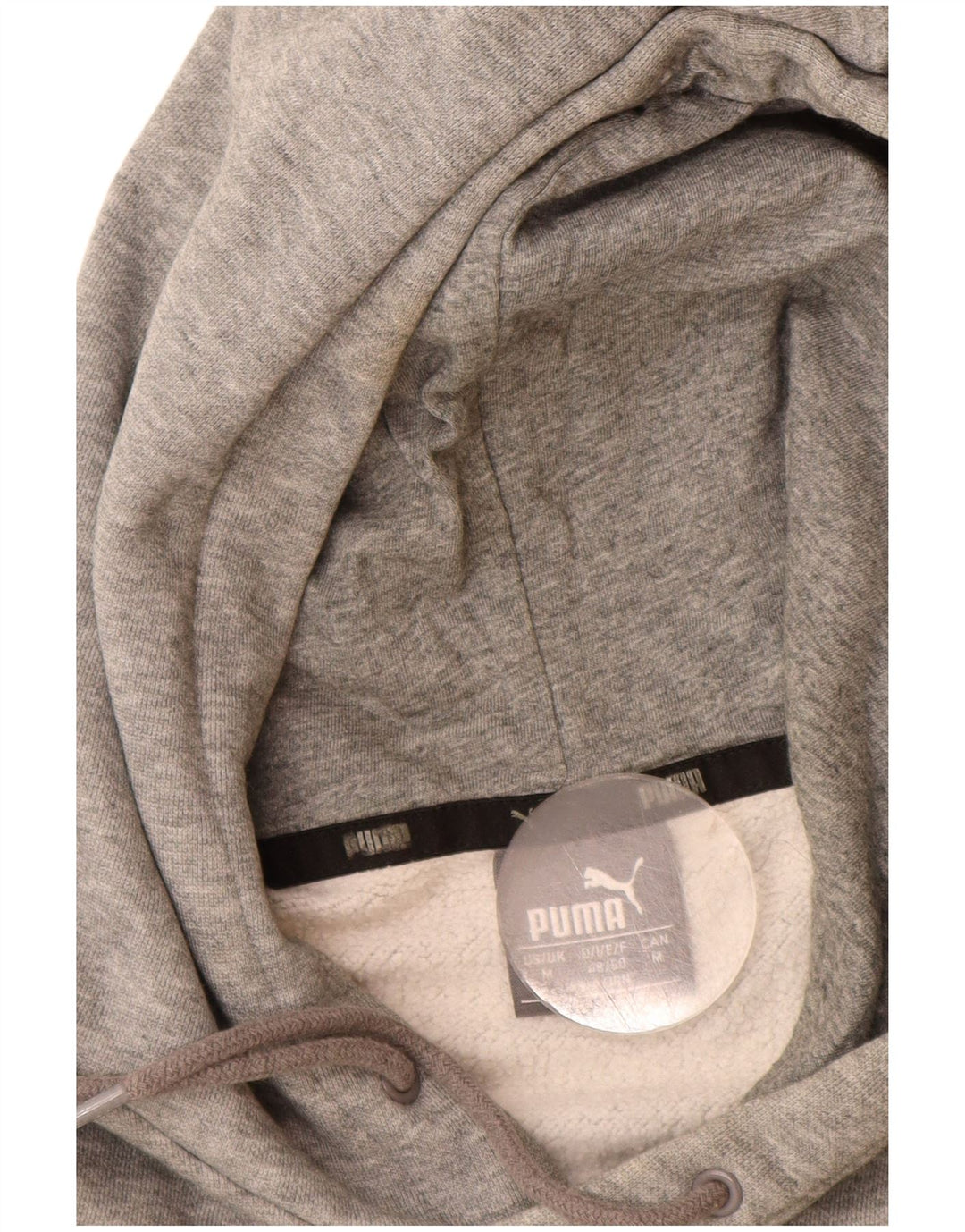 Puma Herre hættetrøje Jumper Medium Grey Flecked Bomuld
