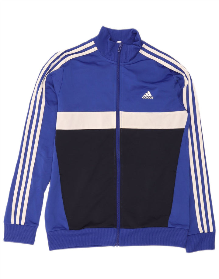 Adidas Træningsdragt Topjakke til drenge 13-14 år Blå Colourblock Polyester