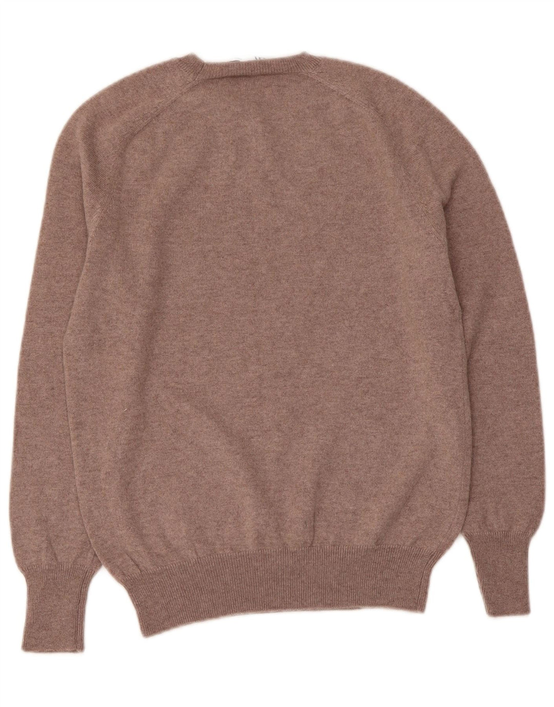 ZARA sweater med rund hals til kvinder UK 12 Medium Brun