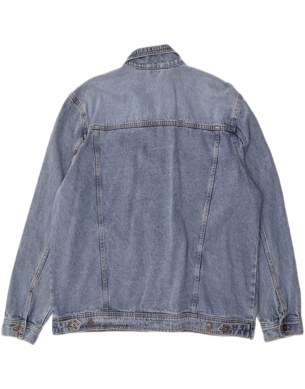 LIVERGY Herre denimjakke UK 46 3XL Blå Bomuld