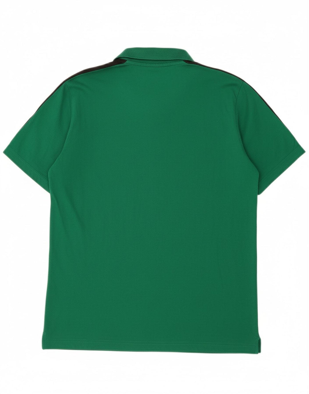 PUMA Mens Graphic Polo Shirt Medium Green Colourblock