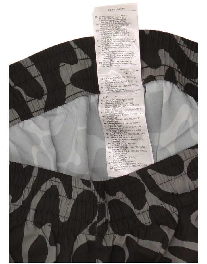 Reebok Herre Sportshorts XS Sort Camouflage Polyester