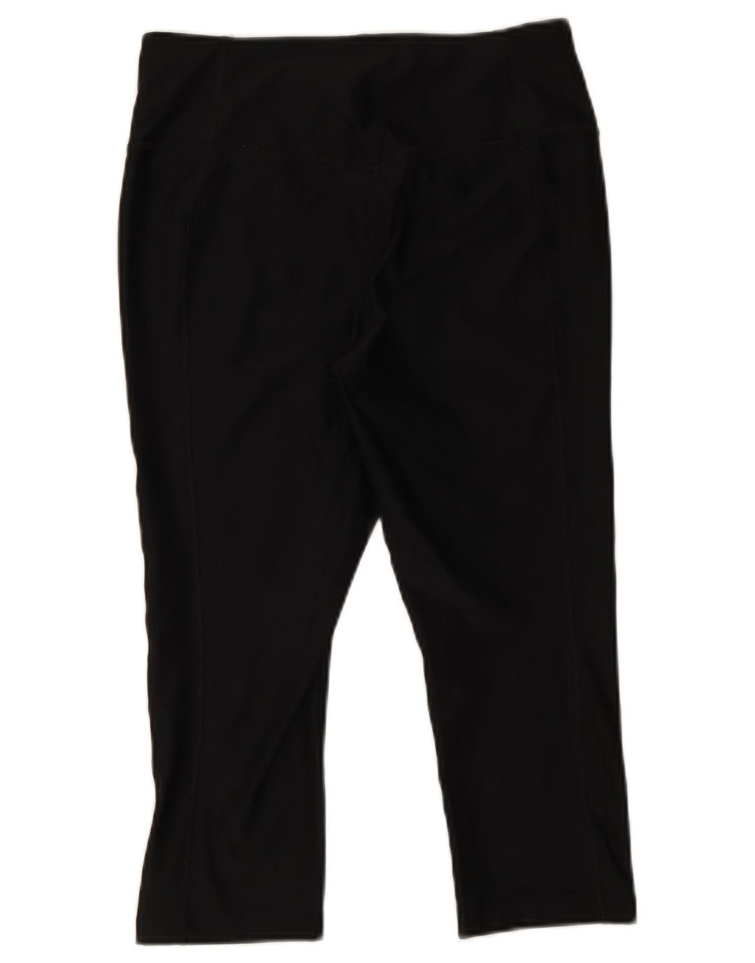Nike Dame Dri Fit Capri Leggings UK 14 Medium Sort Polyester