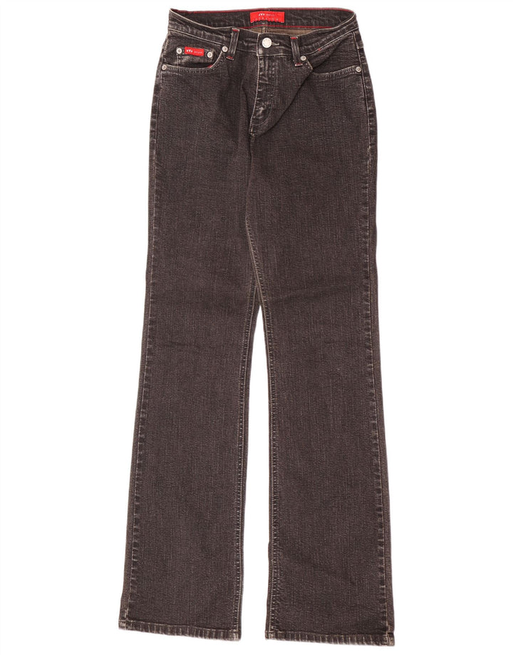 Marks & Spencer Dame Per Una Bootcut Jeans UK 8 Small W26 L32 Grå Bomuld