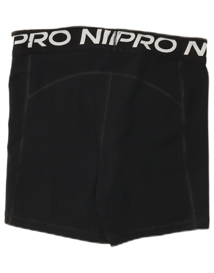 NIKE Dri Fit grafiske sportsshorts til kvinder mellem sort