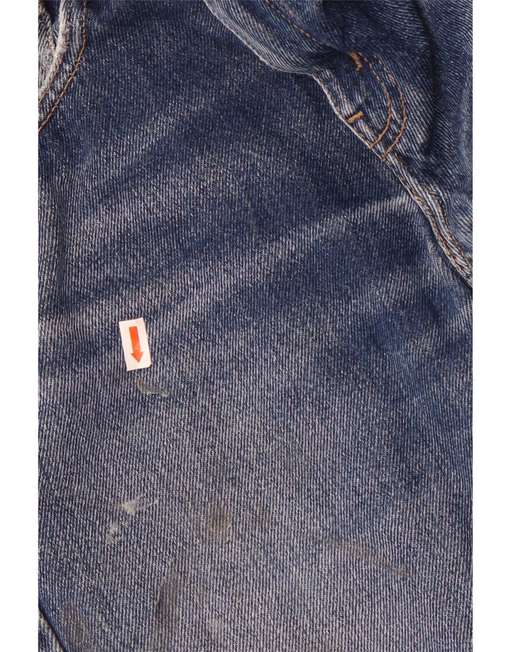 Levi's Herre 581 Distressed Straight Jeans W29 L27 Blå Bomuld