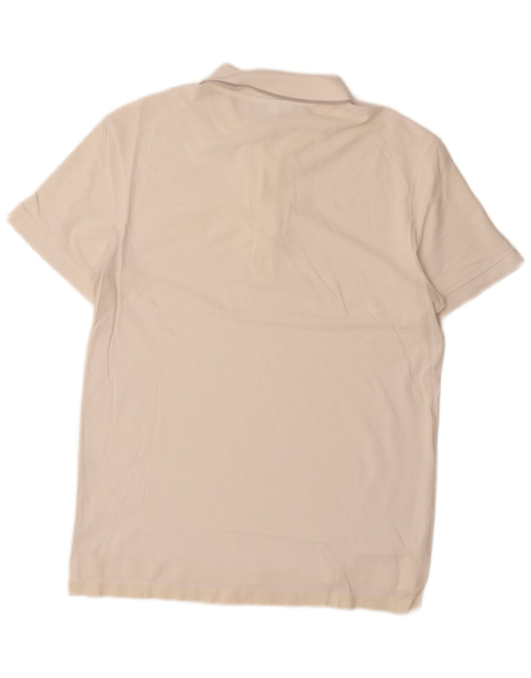 Lacoste Herre Regular Fit Polo Shirt Størrelse 4 Medium Hvid