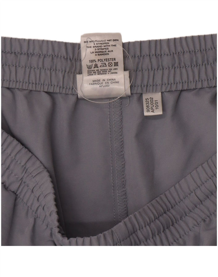 Adidas Herre Sportshorts XL Grå Polyester Sports