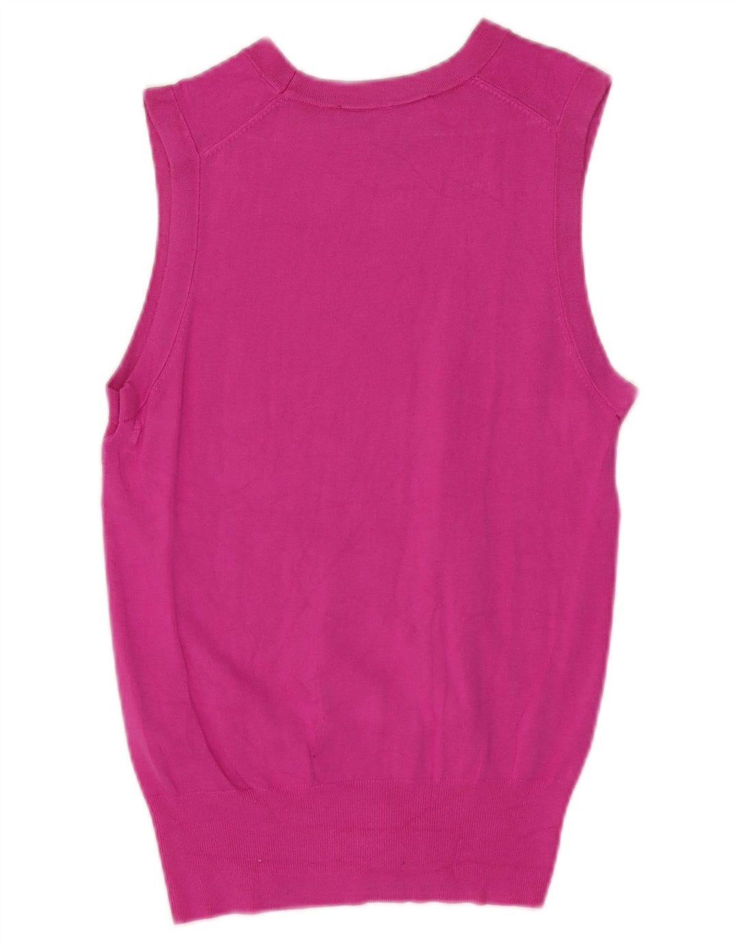 Zara Dame Vest Tank Top UK 8 Small Pink