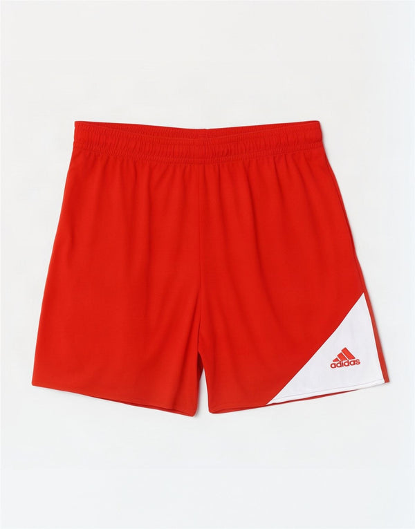 Adidas Herre Climalite Sportshorts 2XL Rød Colourblock Polyester