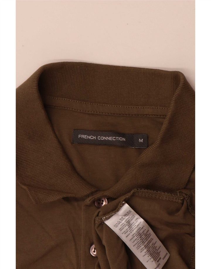 French Connection Herre poloshirt Medium Khaki Bomuld