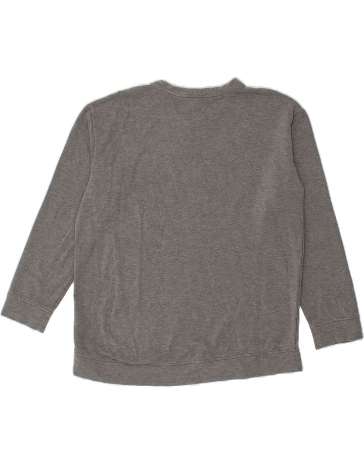 ORVIS Womens Sweatshirt Jumper UK 14 Medium Grey Cotton Vintage Orvis and Second-Hand Orvis from Messina Hembry 