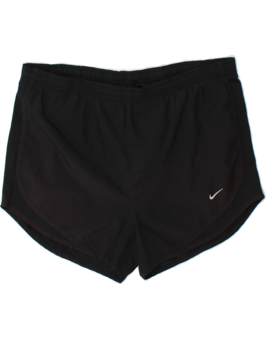 NIKE Womens Sport Shorts UK 16 Large  Black Vintage Nike and Second-Hand Nike from Messina Hembry 