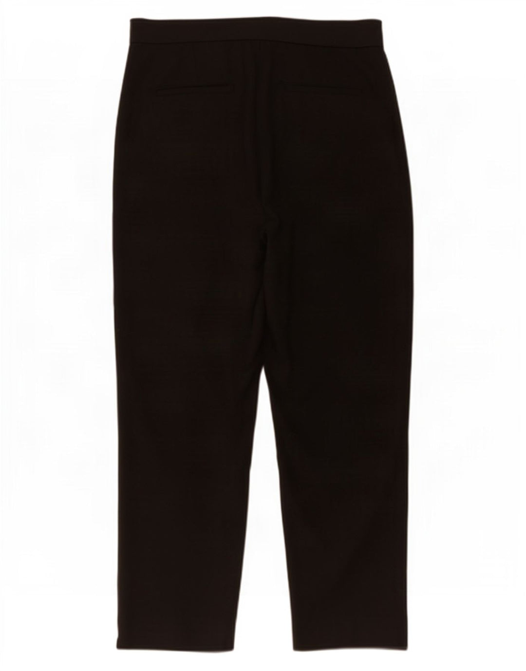 J. Crew Dame Kate Cropped Trousers US 8 Medium W32 L25 Black Bomuld