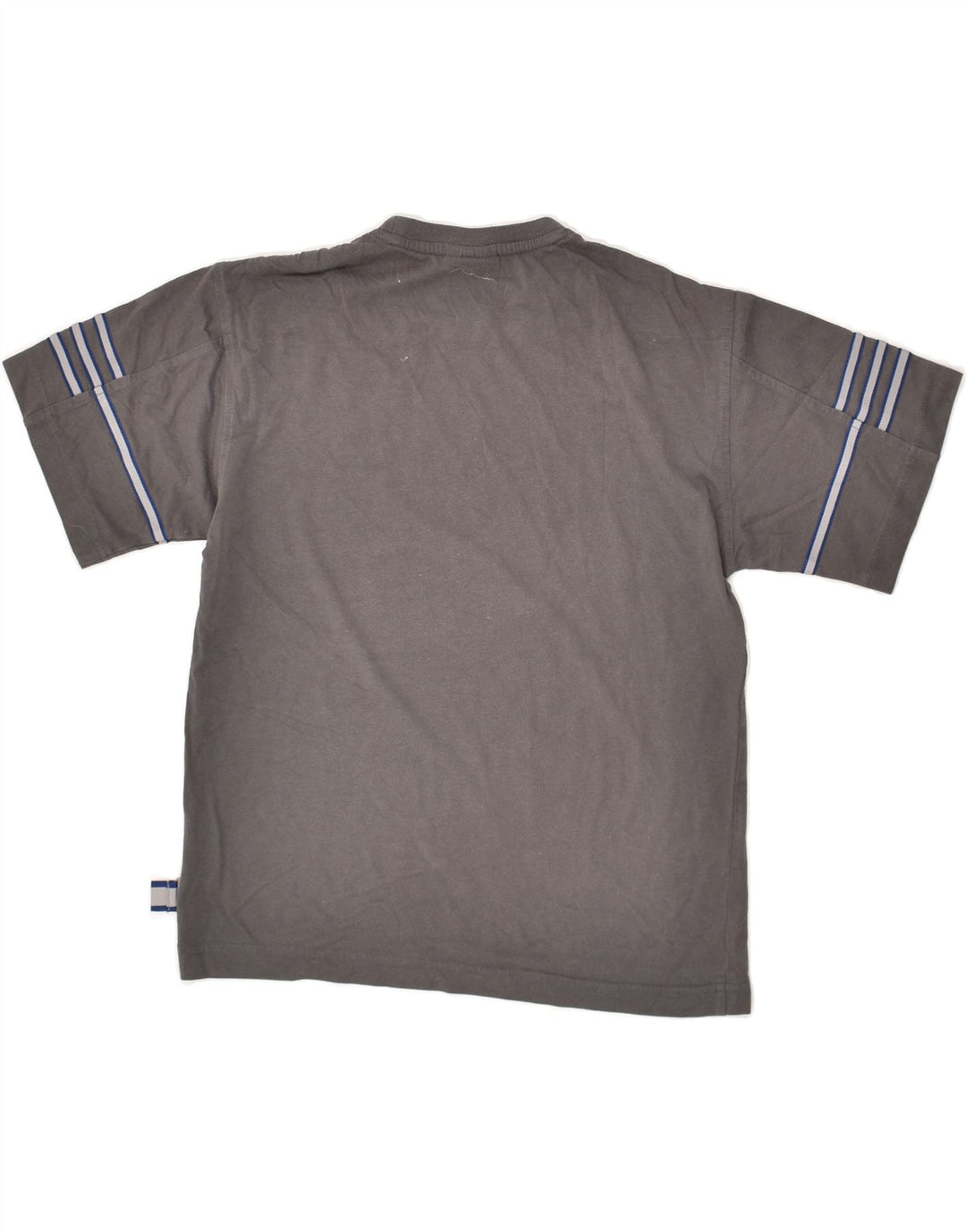 ADIDAS Boys T-Shirt Top 9-10 Years Grey Cotton | Vintage Adidas | Thrift | Second-Hand Adidas | Used Clothing | Messina Hembry 