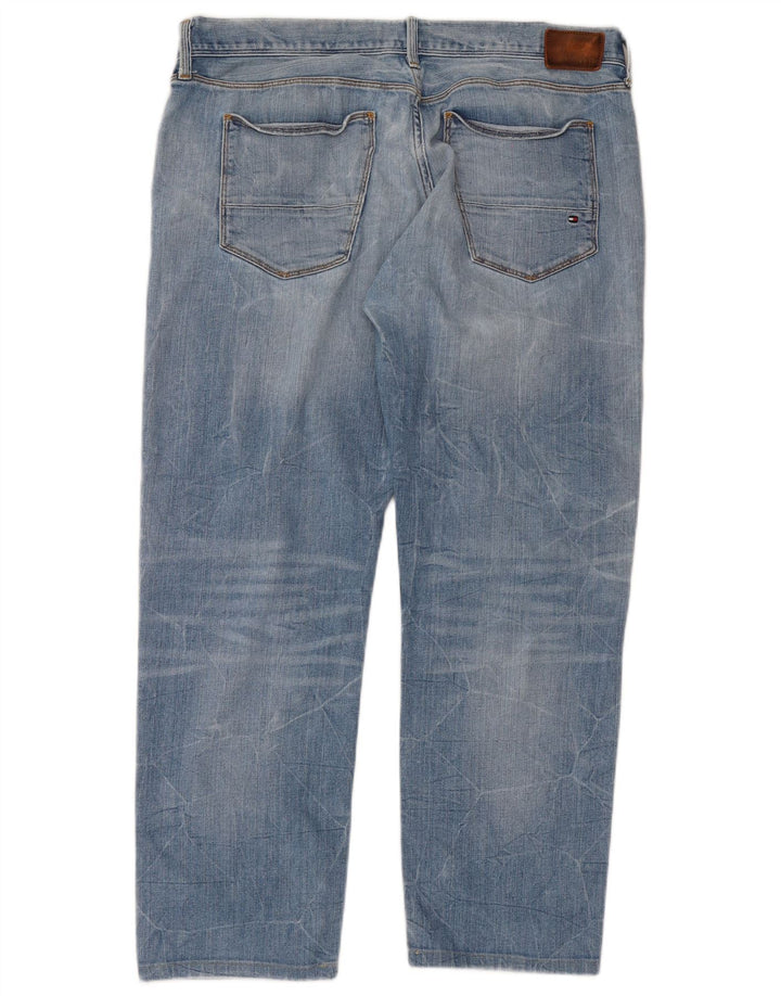 Tommy Hilfiger Herre Bleecker Slim Jeans W36 L28 Blå Bomuld