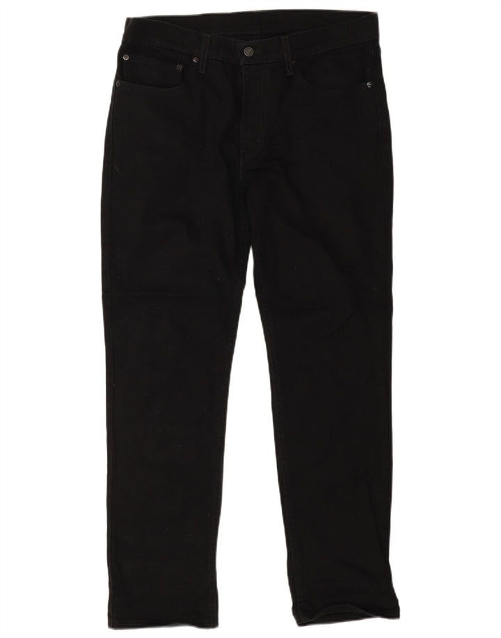 Levi's Herre 511 Slim Jeans W34 L30 Sort Bomuld