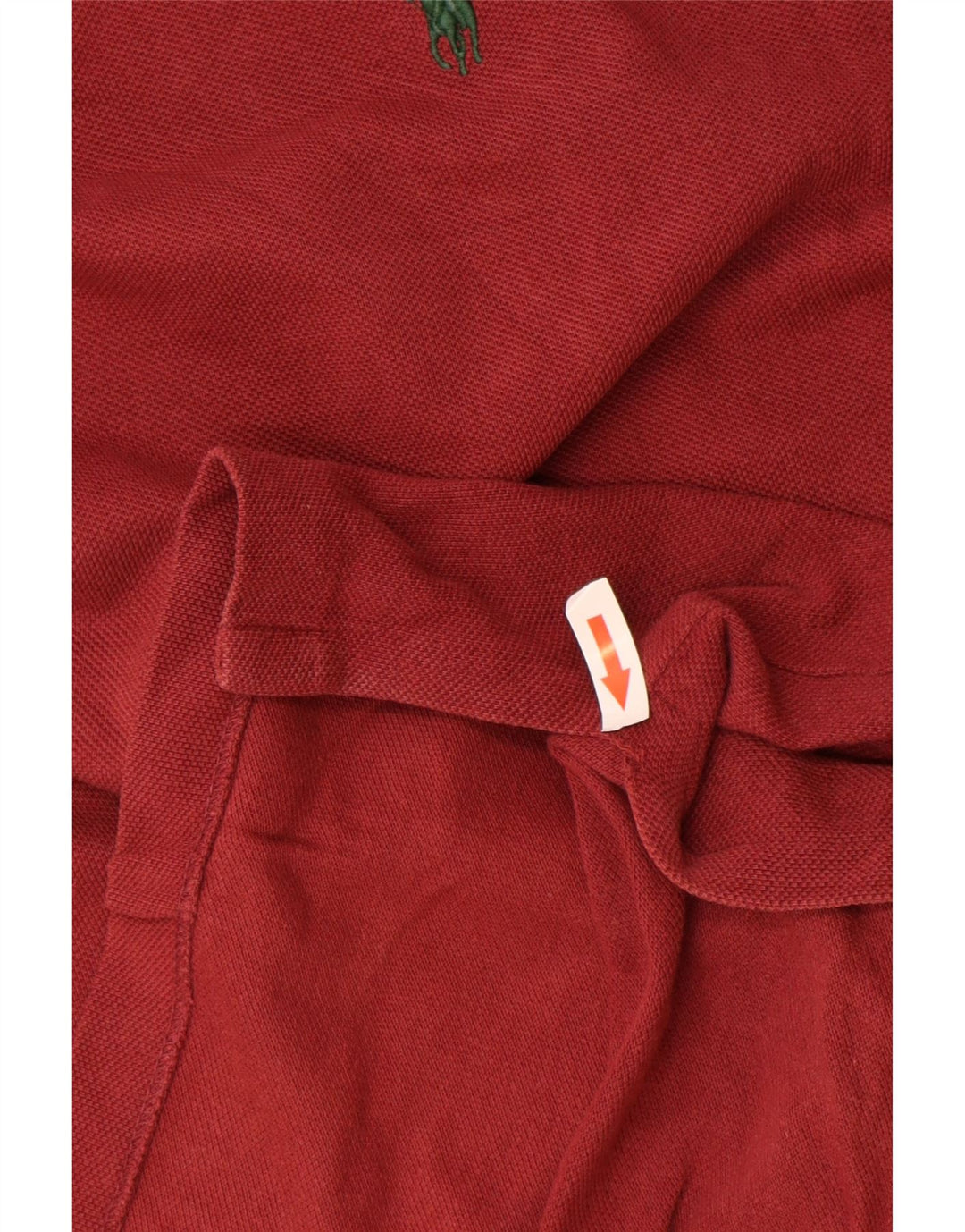 Polo Ralph Lauren Herre Custom Fit Polo Shirt Medium Rød Bomuld