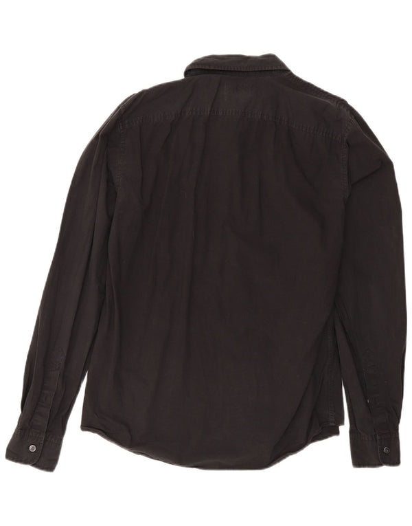 Timberland Herre Slim Fit skjorte Medium Sort Bomuld