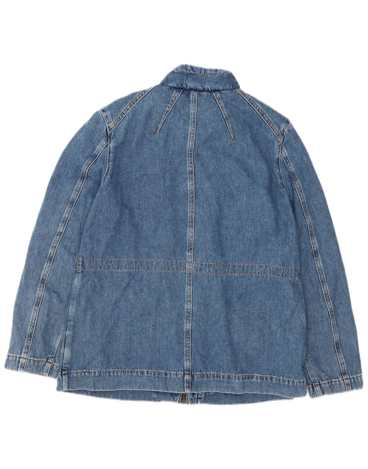 White Stuff Dame denimjakke UK 12 Medium Blue Cotton